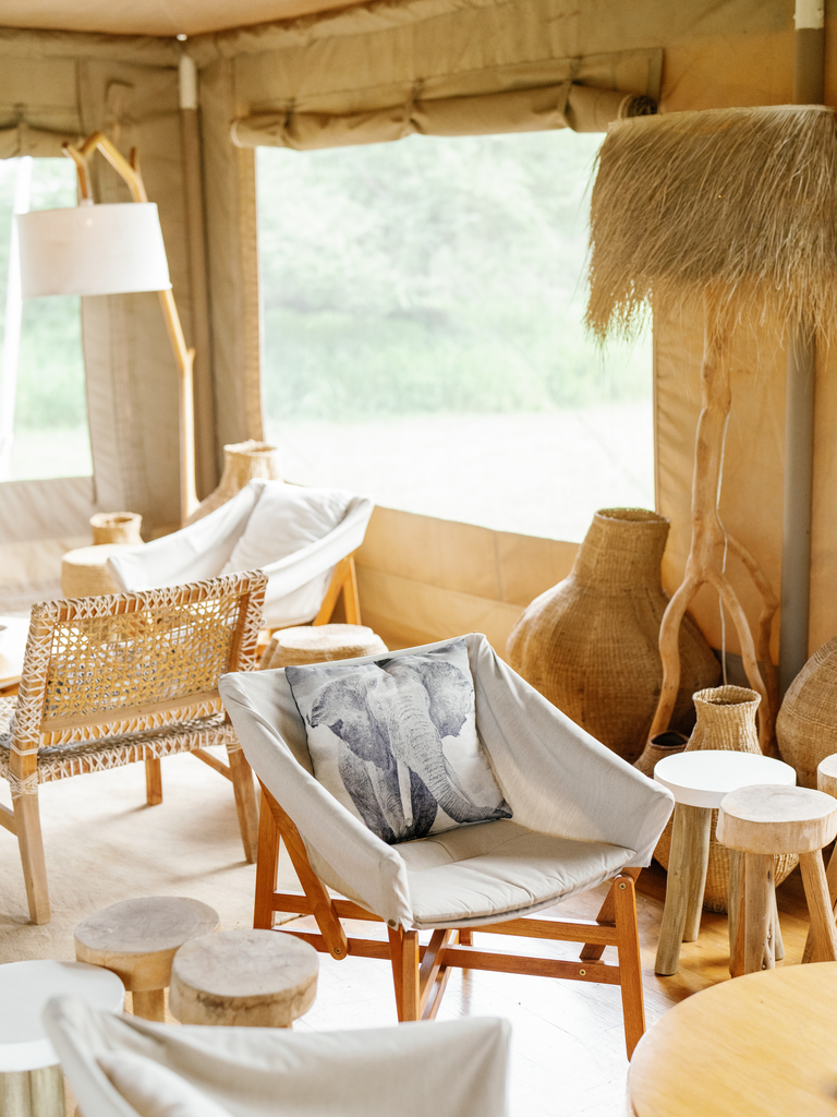 a resort interior
