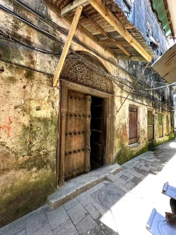 a door in stone town